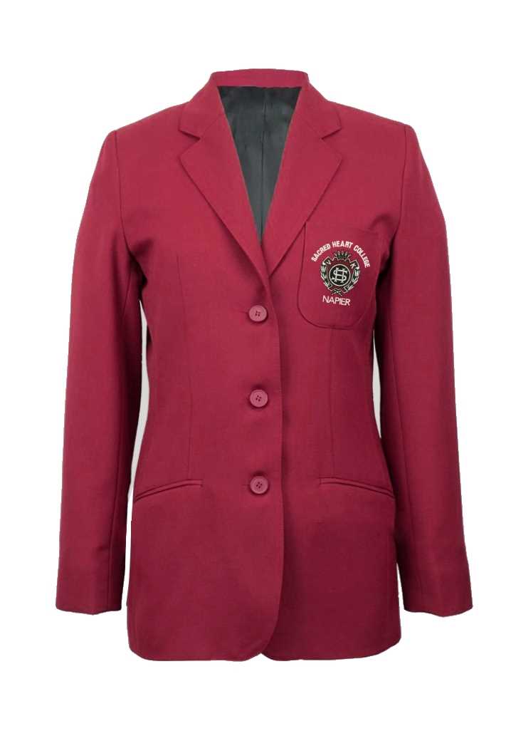 Sacred Heart College Napier Blazer Maroon